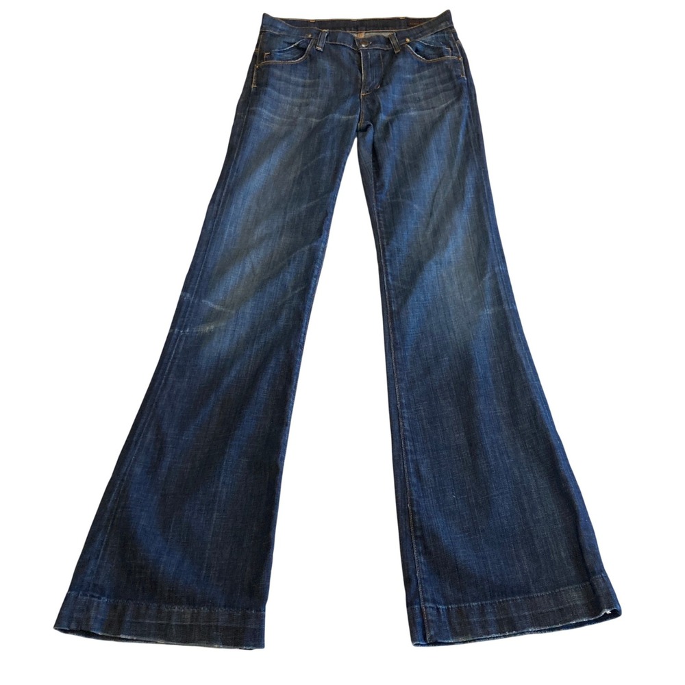 Citizens of Humanity Flare Jeans 27x33 Low Rise Dark Wash Style‎ 1025-132 USA